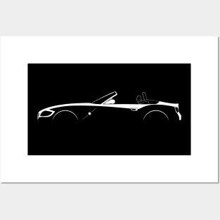 BMW Z4 (E85) Silhouette Posters and Art